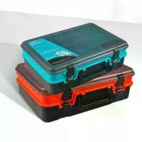 ราคา กล่องใส่อุปกรณ์ตกปลา สองชั้น แบบพกพา กล่องเก็บเครื่องมือ อุปกรณ์ตกปลา เหมาะสำหรับตะขอตกปลา ล่อ และเหยื่อปลอม อุปกรณ์ตกปลา (1731220915580667016)