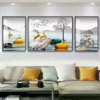 ราคา ภาพวาดตกแต่ง, ห้องนั่งเล่น, ระดับไฮเอนด์และราคาไม่แพง, ภาพสามเหลี่ยมสุดหรู, ทันสมัยและเรียบง่าย, ศิลปะผนังหรูหรา, เหมาะสำหรับพื้นหลังโซฟาใหม่, ภาพวาดแขวน (1732336267637065858)