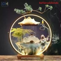 ราคา จัดส่งในกรุงเทพฯ น้ำล้นอ่างน้ำพุตั้งโต๊ะmodern รุ่นสังกัจจายน์ถือก้อนทองA000235 เสริมฮวงจุ้ยบ้านที่ทำงาน ให้เป็นของขวัญมงคล (1731873325055183766)
