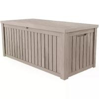 ราคา กล่องดาดฟ้ากันน้ำ 150 แกลลอน วัสดุเรซิน ล็อคได้ กันน้ำและทนต่อรังสียูวี เหมาะสำหรับกล่องเก็บของกลางแจ้ง กล่องเก็บของเบาะกลางแจ้ง และกล่องจัดส่ง (1732276567055894664)