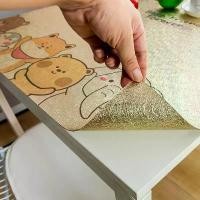 ราคา ผ้าปูโต๊ะ PVC กันน้ำ กันน้ำมัน ใช้แล้วทิ้ง ทรงสี่เหลี่ยม ของใช้ในครัวเรือน ป้องกันน้ำร้อนลวก ฉนวนกันความร้อน เหมาะสำหรับโต๊ะกาแฟ ฟิล์มกันรอยตั้งโต๊ะ (1730621487049050335)