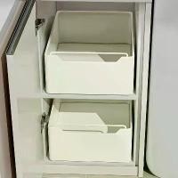 ราคา ชั้นวางของในครัว, มาใหม่, พร้อมรางสไลด์, ถาดเก็บของแบบดึงออก, เหมาะสำหรับลิ้นชักในครัว, กล่องเครื่องเทศ, ชั้นวางจัดระเบียบตู้ (1731245324554962056)