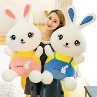 ราคา ตุ๊กตากระต่ายสายรัด สไตล์ใหม่ ตุ๊กตากระต่ายคู่ใหญ่ หมอนสัตว์ยัดไส้ ของขวัญวันเกิด มีขายส่ง (1731329080148002512)