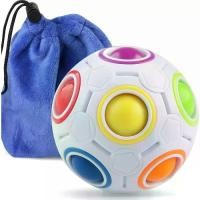 ราคา Coogam ลูกบอลปริศนาสายรุ้งพร้อมกระเป๋าเกมปริศนาจับคู่สีของเล่นอยู่ไม่สุขบรรเทาความเครียดลูกบอลวิเศษพัฒนาสมองสำหรับเด็กและผู้ใหญ่เด็กเด็กชายเด็กหญิงวันหยุด (1729710477135743777)