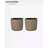 ราคา [COD] [พร้อมส่ง] [จัดส่งทันที] MARIMEKKO OIVA C.CUP 2DL 2PCS W/O H CERAMICS แก้ว แก้วกาแฟ แก้วน้ำ แก้วสีน้ำตาล แก้วชา แก้วคู่ เซรามิก (1732323671658564570)