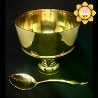 ราคา ขันน้ำพานรอง โถข้าว ทองเหลือง พร้อมทัพพี (1729602909595208293)