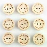 ราคา กระดุมไม้, แฮนด์เมด, เครื่องประดับ DIY, กระดุมสองรู, วัสดุงานฝีมือสำหรับเด็ก, กระดุมเสื้อกันหนาว, ธรรมชาติ, รุ่นปี 2025 ขายร้อนในร้าน (1731295011451405424)