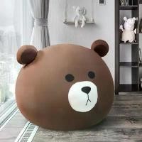 ราคา โซฟาขี้เกียจ, เงาบาง, หมีสีน้ำตาลน้อยน่ารัก, วัสดุเสื่อทาทามิ, เหมาะสำหรับห้องนั่งเล่นและห้องนอนอพาร์ตเมนต์ขนาดเล็ก, ถังถั่วแดง, ถอดซักได้, ตาข่ายถั่วแดง, การออกแบบ (1730524954867436425)