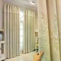 ราคา ผ้าม่านปักผ้าฝ้ายนอร์ดิกหนา, ผ้าม่านแขวนเต็มรูปแบบสีทึบ, ผ้าม่านแขวนพื้น, เหมาะสำหรับห้องนั่งเล่น, ห้องนอน, ระเบียง, หน้าต่างเบย์, เส้นใยผ้าผสม, ขายร้อนใน 30 วัน, [1005 ชิ้น] (1731184477613950307)