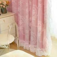 ราคา ผ้าม่านทึบแสง ดีไซน์ลายดอกไม้สุดหรู 2 ชั้น 1 แผง เหมาะสำหรับประตูบานเลื่อน ให้แสงสว่าง (1730791903531796664)