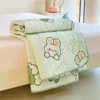 ราคา ผ้าปูที่นอนเย็น ลายการ์ตูนกระต่ายน่ารัก เย็นและสบาย รีฟิลลาเท็กซ์ มีให้เลือก 33 ขนาด ผ้าปูที่นอน 3 ฟุต 3.5 ฟุต 5 ฟุต 6 ฟุต 6.5 ฟุต รวมปลอกหมอน (1730731955637815640)