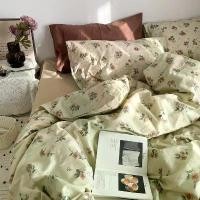 ราคา ชุดห้องนอนคิตตี้ ชุดสี่ชิ้น สไตล์อภิบาล ดีไซน์ย้อนยุค ทำจากผ้าฝ้ายล้างทำความสะอาดได้ เหมาะสำหรับเตียง 4 ฟุต 5 ฟุต และ 6 ฟุต (1730786876782446776)