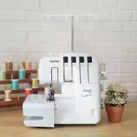 ราคา [BCD]จักรโพ้งไฟฟ้า ยี่ห้อ Brother รุ่น 2104D เย็บโพ้งได้ 3 หรือ 4 เส้นด้าย มีใบมีดในตัว มีไฟส่องสว่าง LED รุ่นขายดี เย็บได้สารพัดเนื้อผ้า (1729969604342876253)