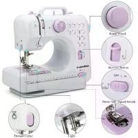 ราคา รับประกัน 10 ปี จักรเย็บผ้าไฟฟ้า 12ตะเข็บ ระบบด้ายคู่ Sewing machine จักรเย็บผ้ามินิ เครื่องจักรเย็บผ้า จักรเย็บผ้า เครื่องเย็บผ้า จักรเย็บผ้า sewing machine (1732334143081909081)