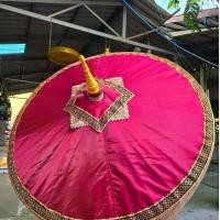 ราคา ร่มสัปทน สัปทนโบราณ สามารถเลือกสีได้ (1731330951788333312)
