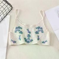 ราคา เสื้อกั๊กลูกไม้ลายทางผู้หญิงสไตล์ชาติพันธุ์โบฮีเมียนคอเชือกแขวนคอเปลือย, การออกแบบกลวงออก, เสื้อกั๊ก, [ใหม่ KTHE], 6 (1731430456999904778)