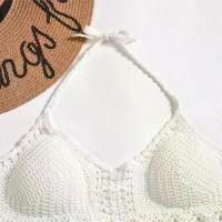 ราคา เสื้อกั๊กลูกไม้ลายปักผู้หญิง สไตล์โบฮีเมียนชาติพันธุ์ เชือกแขวนคอ เปลือยหลัง ดีไซน์กลวงออก [ใหม่ KTHE] (1731430452141524490)