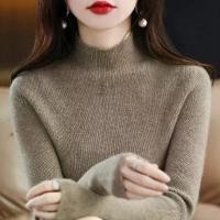 ราคา เสื้อชั้นฐานครึ่งคอเต่า, เสื้อกันหนาวแขนยาวผู้หญิง, เหมาะสำหรับฤดูใบไม้ร่วงและฤดูหนาว, เสื้อกันหนาวผู้หญิง, สามารถสวมใส่ได้, ปี 2025 (1732150467883927958)