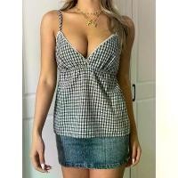 ราคา เสื้อชั้นใน สไตล์ BM เสื้อผ้าผู้หญิง เสื้อท็อป ลูกไม้ เซ็กซี่ ลายสก๊อต เหมาะสำหรับฤดูร้อน 2025 (1732005902172129614)