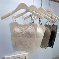 ราคา เสื้อกั๊กเกาะอก เซ็กซี่ มีแผ่นรองหน้าอก ดีไซน์สลิงลูกไม้ (1731360107125769414)