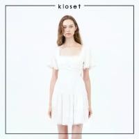 ราคา Kloset Design Cut-Out Dress (SS25-D001-F) เดรสสั้นผ้าเบาสบาย ดีไซน์เก๋พร้อมดีเทลเย็บเทปลูกไม้ทั้งตัวและคัดเอาต์ที่เอว เพิ่มความเซ็กซี่และสบายในทุกการเคลื่อนไหว (1731288850271929548)