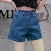 ราคา กางเกงยีนส์ขาสั้น ความยาวไม่สั้นเกินไป สำหรับผู้หญิง เอวสูง สไตล์เกาหลี ทรงหลวม ใส่สบาย เสื้อผ้า (1731425406125769896)