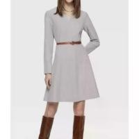 ราคา G2000 เดรสแขนยาวสีเบจ ทรง FIT AND FLARE DRESS ชุดเดรสเข้ารูปสำหรับผู้หญิงพร้อมเข็มขัดเข้าชุด (1731197164328551893)