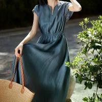 ราคา เดรสสไตล์เกาหลี กระโปรงลินินแท้ เบา ใส่สบาย ใส่สบาย ดีไซน์เท่ระดับไฮเอนด์ คลุมเอว ยาวปานกลาง เสื้อผ้าผู้หญิง เหมาะสำหรับฤดูร้อน (1732010363782400316)