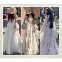 ราคา กระโปรงทรงเอ เอวสูง ทรงสลิมฟิต กระโปรงพลีท ผ้าชีฟอง สีแอปริคอท มาใหม่ 2025 กระโปรง เลเยอร์ (1731252527698642026)