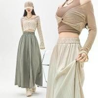 ราคา กางเกงกระโปรงหิมะเก็บความร้อน สีทึบ เอวสูง กระโปรงยาว แฟชั่น เหมาะสำหรับเอว 26-36 นิ้ว (1731416120482170024)
