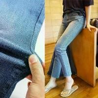 ราคา กางเกงยีนส์ยืด ใส่สบาย สำหรับผู้หญิง ผ้ายืด 9 จุด คุณภาพดี เกินกว่าราคา (1731428403488195752)