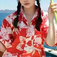 ราคา เสื้อเชิ้ต ทรงหลวม สำหรับผู้ชายและผู้หญิง สไตล์ฮาวาย ลำลอง ลายดอกไม้ ฤดูร้อน วินเทจ ย้อนยุค แขนสั้น สไตล์ฮ่องกง ปี 2025 (1731444607509628360)