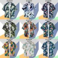 ราคา เสื้อชายหาดลำลอง สำหรับผู้ชายและผู้หญิง ฤดูร้อน บาง แขนสั้น เสื้อเชิ้ตพิมพ์ลาย ทรงหลวม เสื้อฮาวายมีสไตล์ ขายดีในปี 2025 (1731444156870526765)