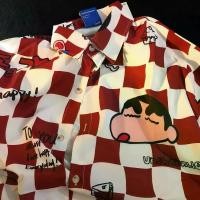 ราคา เสื้อเชิ้ต ลายกระดานหมากรุก การ์ตูน สไตล์ BF สำหรับผู้หญิง คอลเลคชั่นฤดูร้อน หวานและสดใหม่ ปี 2025 (1731444361715615176)