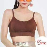 ราคา [พร้อมส่ง] B'me เสื้อชั้นในไร้โครง รูปแบบสวมหัว รุ่น ME1A2L สีครีม สีเบจ สีน้ำตาล คละสี (แพ็ก3) (1731872423099468768)