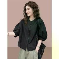 ราคา เสื้อชีฟองน้ำหนักเบา, เสื้อเชิ้ตแขนสั้น, เสื้อผ้าผู้หญิง, ทรงหลวม, สไตล์ตะวันตก, เสื้อผ้าท็อปส์ซูสลิมฟิต, สินค้าแฟชั่นขายร้อนที่ขายดีที่สุดในปี 2024, มาใหม่ในปี 2024 (1731277660396356682)