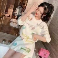 ราคา ชุดทูพีซ แฟชั่นฤดูใบไม้ร่วงใหม่ ปี 2025 สไตล์ชาแนล แขนสั้นลำลองผู้หญิง ดูอ่อนเยาว์ สไตล์ดาราอินเทอร์เน็ต กางเกงกีฬาขาสั้น (1731389880939742282)