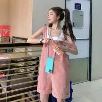 ราคา ชุดเอี๊ยมสไตล์ฤดูร้อน, แฟชั่นใหม่สำหรับนักเรียนหญิง, สไตล์เกาหลี, หลวมและอเนกประสงค์, จั๊มสูทขากว้าง, กางเกงขาสั้น, เทรนด์, คอลเลกชัน 9303 คน, 2025 (1731324107644569228)