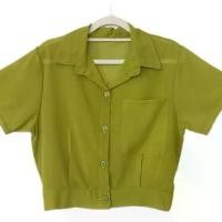 ราคา เสื้อครอปผ้าชีฟอง ฟรีไซส์ รอบอก 32-38 (1731455180675581096)