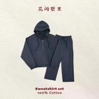 ราคา ชุดเสื้อสเวตเตอร์และกางเกงวอร์ม (1732042072734796045)