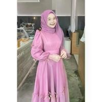 ราคา เดรสอิสลาม เดรสออกงาน เดรสรายอ ชุดมุสลิม Muslim outfit (1731290865460741411)