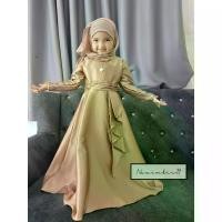 ราคา [พร้อมส่ง]ชุดเด็กมุสลิมเด็กจัสมินรุ่น Zara ผ้า,หญิง,เสื้อผ้าเด็กอิสลามมุสลิมเสื้อผ้าเด็กเด็ก Raya ชุด E ในขนาด M-3XL (1730900549235018347)