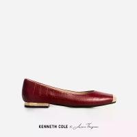 ราคา KENNETH COLE x ANNE THONGPRASOM รองเท้าส้นแบนผู้หญิง ASTAIRE FLATS BORDEAUXWINECROCสีแดงจระเข้ ( FLT - KF14077LE-644 ) (1731273647992243424)