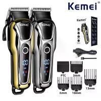 ราคา ปัตตาเลี่ยนมืออาชีพ, Kemei KM-1990, สำหรับผู้ชาย, จอ LCD, เครื่องตัดผม, ไร้สาย, เหมาะสำหรับร้านตัดผม, เครื่องตัดผม (1729923989484898581)