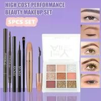 ราคา ชุดแต่งหน้าความงาม 5 ชิ้น มาสคาร่า O.TWO.O + Latilla อายแชโดว์เก้ากริป + อายไลเนอร์กันน้ำ SVMY ปากกาเหลว + ปากกาอายแชโดว์ Burberry + Büt K M☑t (1729890940624799831)