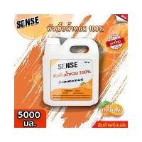 ราคา Sense หัวเชื้อน้ำหอม100% (ไม่ผสมแอลกอฮอล์) กลิ่นส้ม ขนาด 5000 มล. สินค้ามีพร้อมส่ง+++ (1729662140474165490)