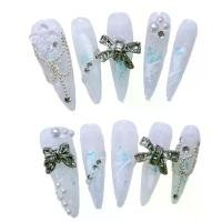 ราคา สติ๊กเกอร์ติดเล็บ แฮนด์เมด โคมไฟมูนโซตาดา เพชรในฝุ่น สตาร์ริเวอร์ ปลายยาว ถอดออกได้ แฟชั่นโคลอ็อก ทําเล็บ (1730914200359963612)