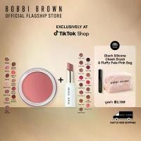 ราคา [Exclusive Set] Bobbi Brown New Pot Rouge Velvet Matte บลัชปัดแก้มเนื้อแมตต์ เนื้อสัมผัสนุ่มละมุนดุจกำมะหยี่​ + Extra Color Shine ลิป Shine สีชัด (1731303456441468567)