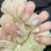 ราคา แต่งเล็บมือสั้น แฮนด์เมด สไตล์หรูหรา ปลายเล็บทาสีด้วยมือ ดีไซน์ลูกสุนัขกระจกวิเศษ เหมาะสำหรับนักเรียนนักศึกษาฝรั่งเศส (1730504716466031416)