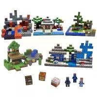 ราคา Certified productsแม่เหล็กสแควร์ ตัวต่อมายคราฟ ของเล่นมายคราฟ แถมตุ๊กตา บล็อกตัวต่อแม่เหล็ก (1731321122319664605)